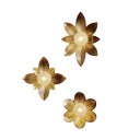 Loft Industry Modern - Gold Flower Wall